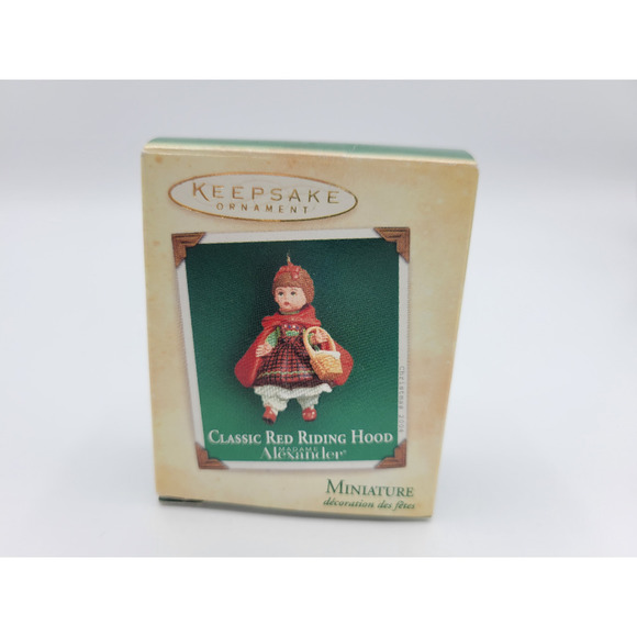Hallmark Keepsake Madame‎ Alexander Classic Miniature Red Riding Hood 2004 - Picture 1 of 4
